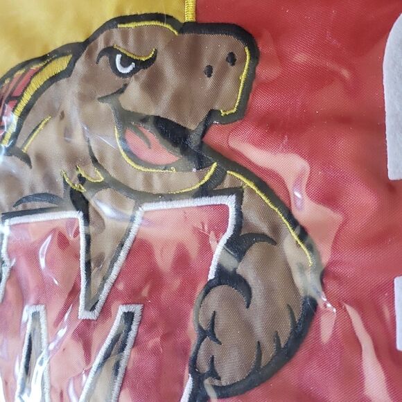 𝅺Maryland Terrapin Collegiate Team Flag New In Packaging University College Swa - Picture 4 of 6